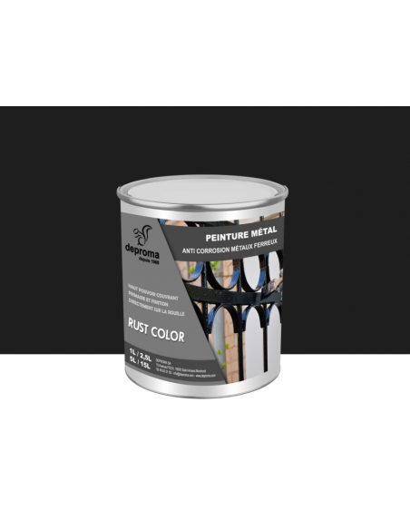 RUST COLOR : Peinture métal anticorrosion - Qualité professionnelle