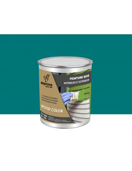 WOOD COLOR : Peinture bois intérieur et extérieur - Qualité professionnelle