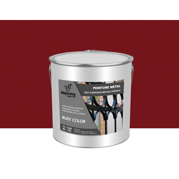 RUST COLOR : Peinture métal anticorrosion -...