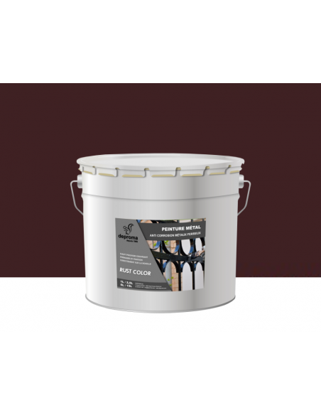 RUST COLOR : Peinture métal anticorrosion - Qualité professionnelle