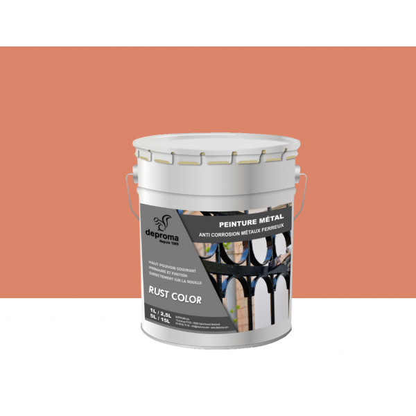 RUST COLOR : Peinture métal anticorrosion -...