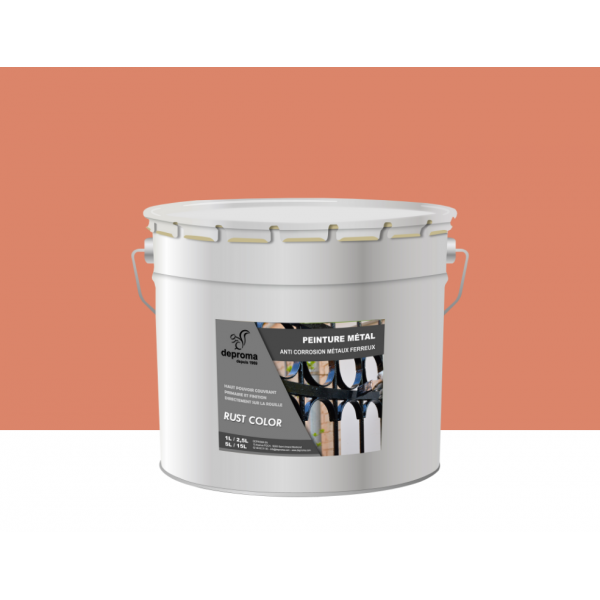 RUST COLOR : Peinture métal anticorrosion -...