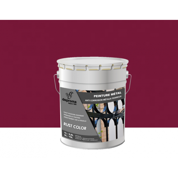 RUST COLOR : Peinture métal anticorrosion -...
