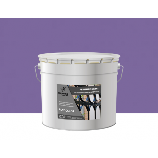 RUST COLOR : Peinture métal anticorrosion -...