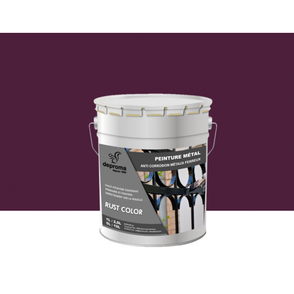 RUST COLOR : Peinture métal anticorrosion -...