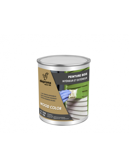 WOOD COLOR : Peinture bois intérieur et extérieur - Qualité professionnelle
