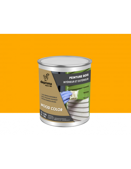 WOOD COLOR : Peinture bois intérieur et extérieur - Qualité professionnelle