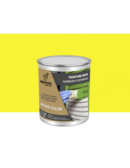 WOOD COLOR : Peinture bois intérieur et extérieur - Qualité professionnelle