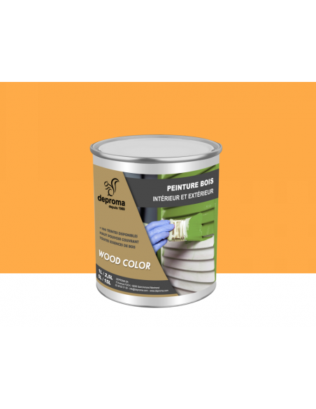 WOOD COLOR : Peinture bois intérieur et extérieur - Qualité professionnelle