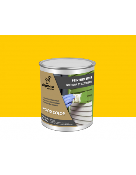 WOOD COLOR : Peinture bois intérieur et extérieur - Qualité professionnelle