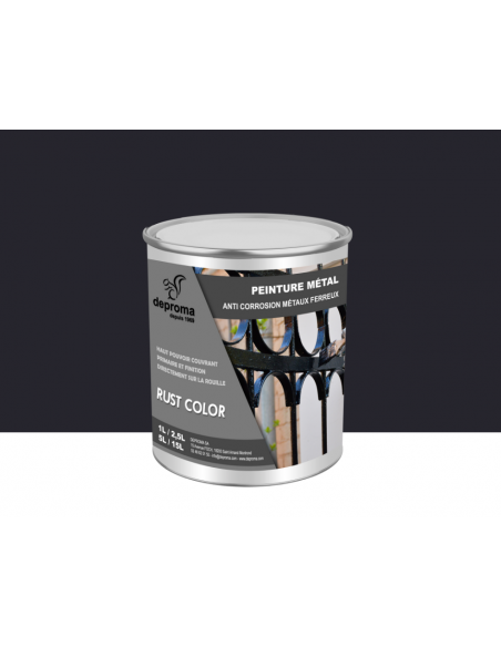 RUST COLOR : Peinture métal anticorrosion - Qualité professionnelle