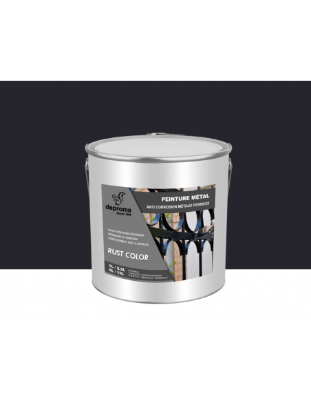 RUST COLOR : Peinture métal anticorrosion - Qualité professionnelle