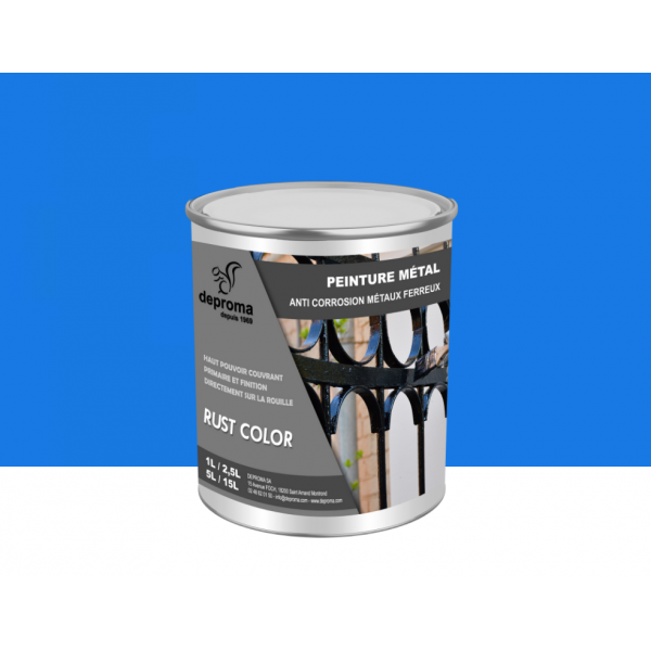 RUST COLOR : Peinture métal anticorrosion -...