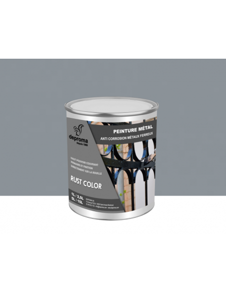 RUST COLOR : Peinture métal anticorrosion - Qualité professionnelle