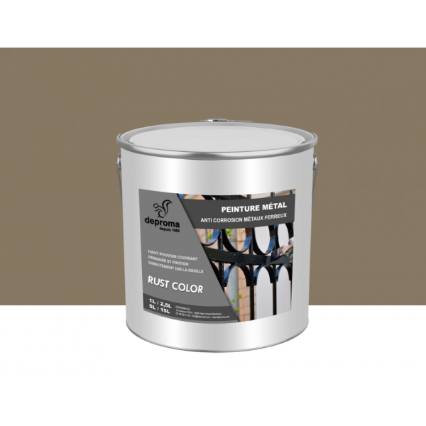 RUST COLOR : Peinture métal anticorrosion -...