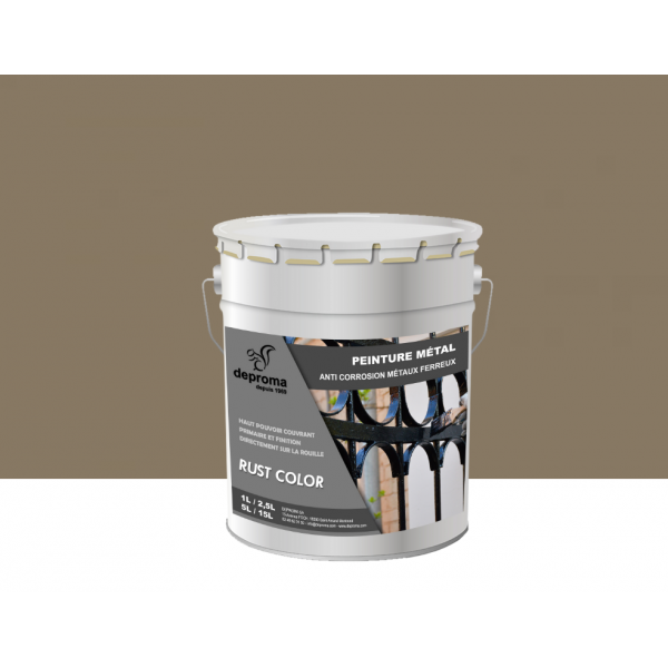 RUST COLOR : Peinture métal anticorrosion -...
