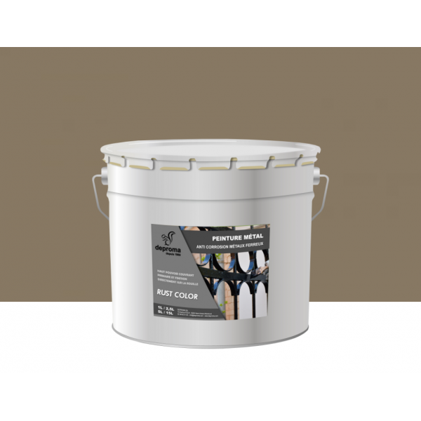 RUST COLOR : Peinture métal anticorrosion -...