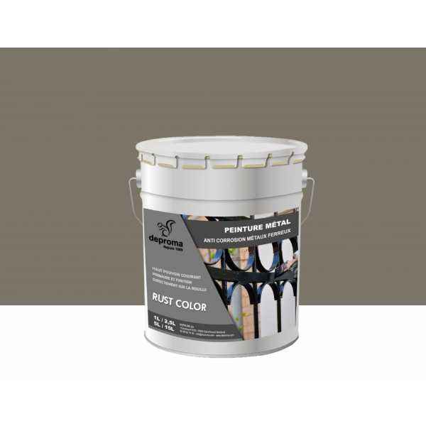 RUST COLOR : Peinture métal anticorrosion -...