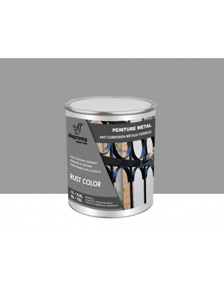 RUST COLOR : Peinture métal anticorrosion - Qualité professionnelle