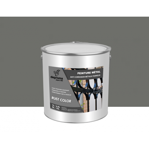 RUST COLOR : Peinture métal anticorrosion -...