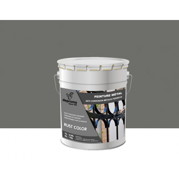 RUST COLOR : Peinture métal anticorrosion -...