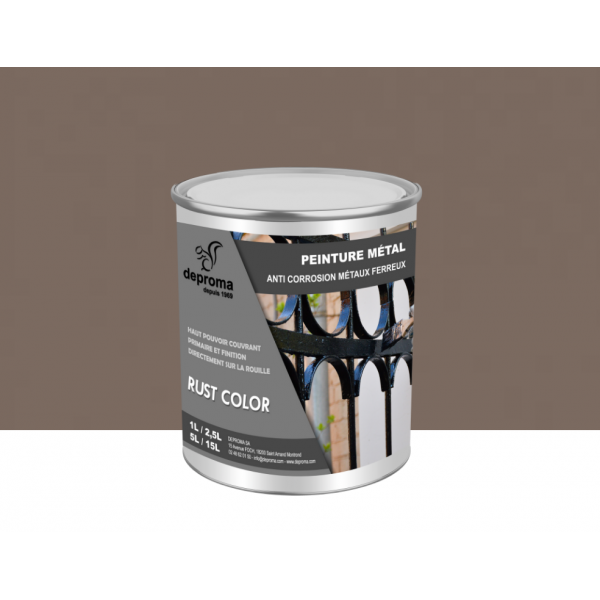 RUST COLOR : Peinture métal anticorrosion -...