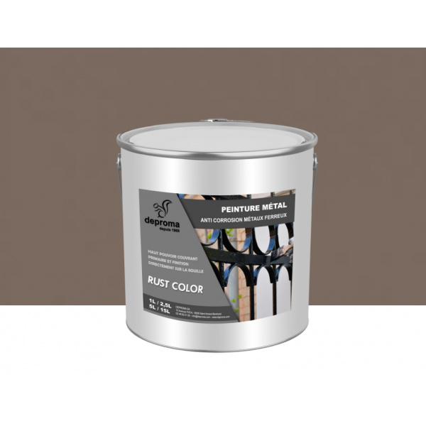 RUST COLOR : Peinture métal anticorrosion -...
