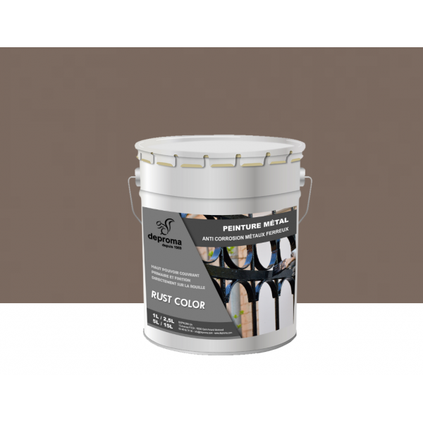 RUST COLOR : Peinture métal anticorrosion -...