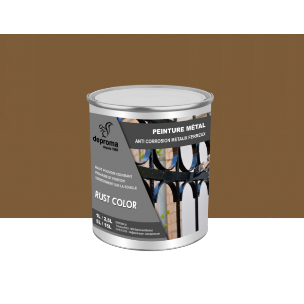 RUST COLOR : Peinture métal anticorrosion -...