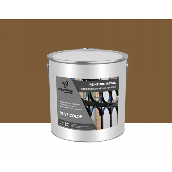 RUST COLOR : Peinture métal anticorrosion -...