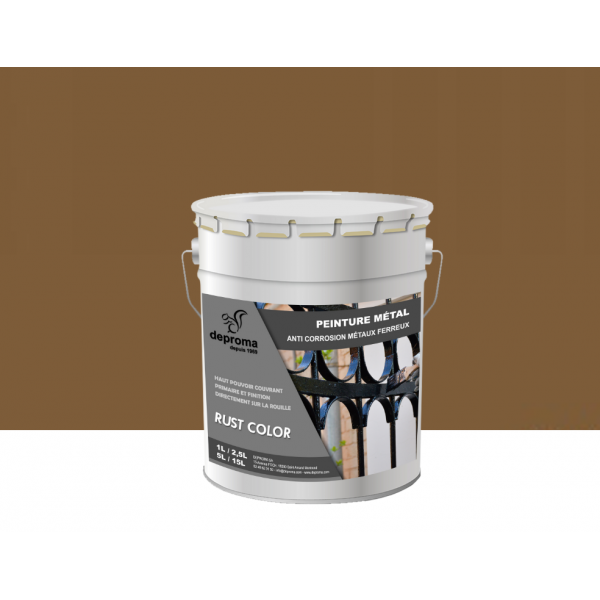 RUST COLOR : Peinture métal anticorrosion -...