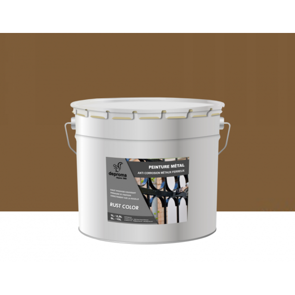 RUST COLOR : Peinture métal anticorrosion -...
