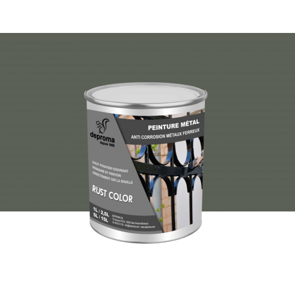 RUST COLOR : Peinture métal anticorrosion -...