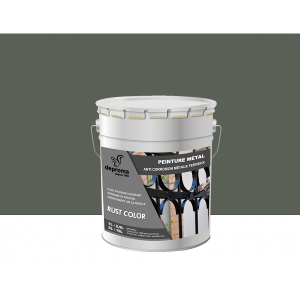RUST COLOR : Peinture métal anticorrosion -...