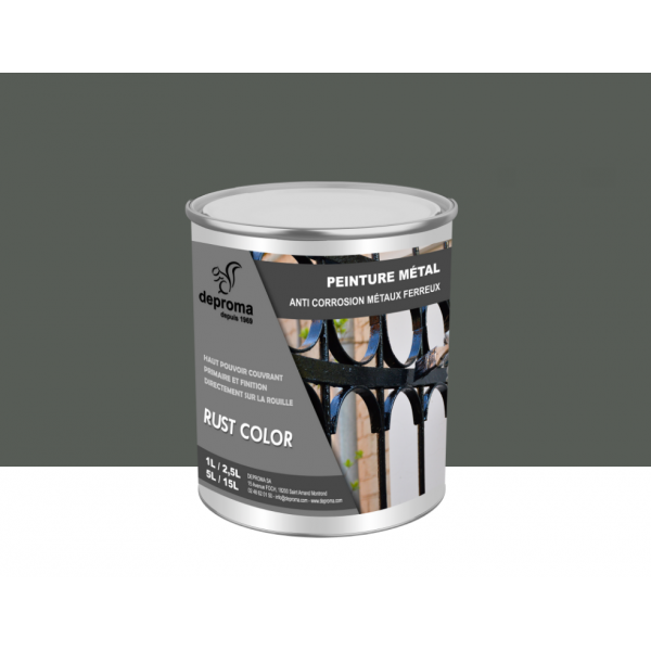 RUST COLOR : Peinture métal anticorrosion -...