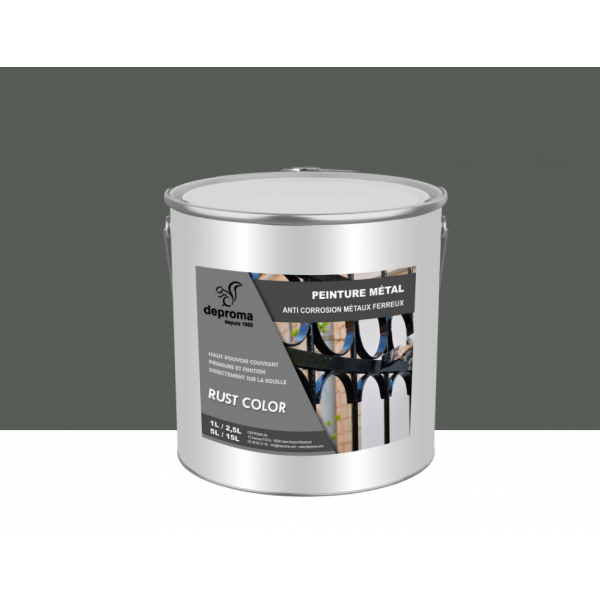 RUST COLOR : Peinture métal anticorrosion -...