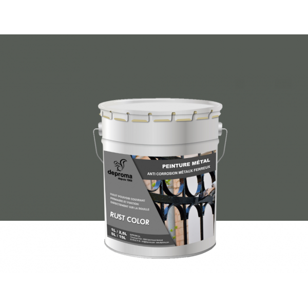 RUST COLOR : Peinture métal anticorrosion -...