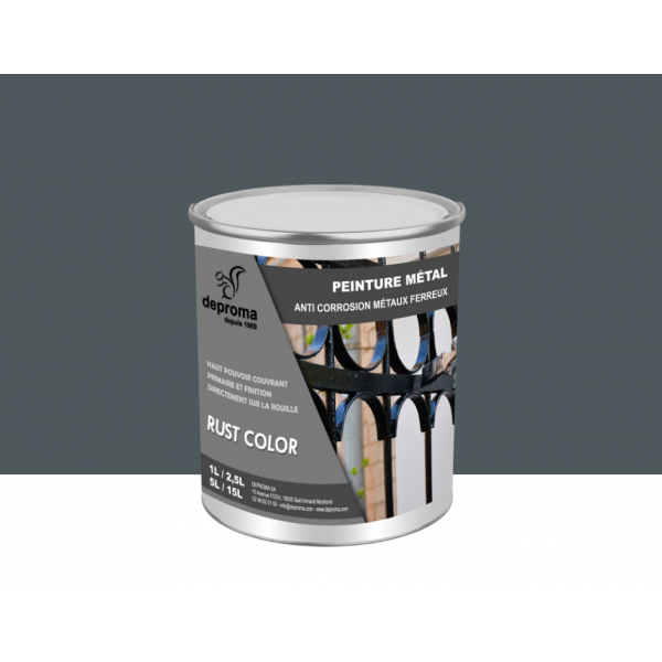 RUST COLOR : Peinture métal anticorrosion -...
