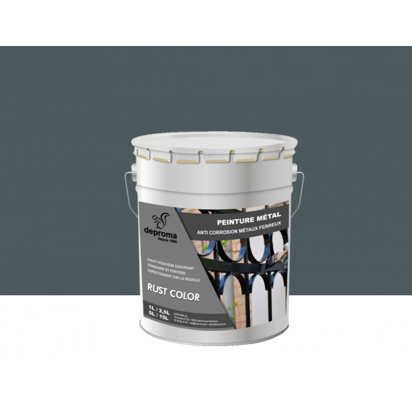 RUST COLOR : Peinture métal anticorrosion -...