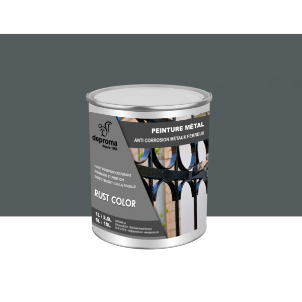 RUST COLOR : Peinture métal anticorrosion -...