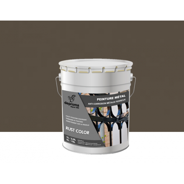RUST COLOR : Peinture métal anticorrosion -...
