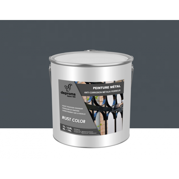 RUST COLOR : Peinture métal anticorrosion -...