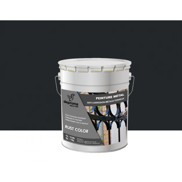 RUST COLOR : Peinture métal anticorrosion -...
