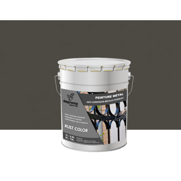 RUST COLOR : Peinture métal anticorrosion -...