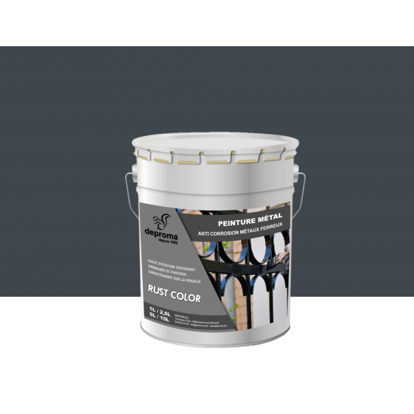 RUST COLOR : Peinture métal anticorrosion -...