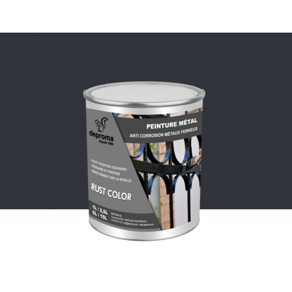 RUST COLOR : Peinture métal anticorrosion -...