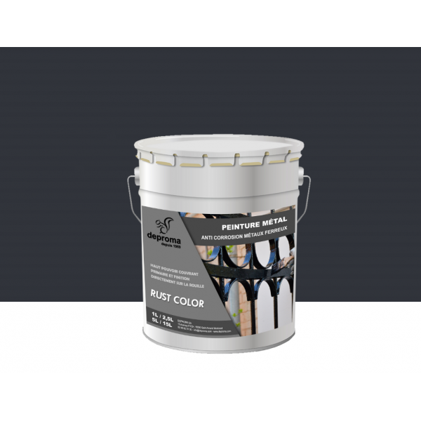 RUST COLOR : Peinture métal anticorrosion -...
