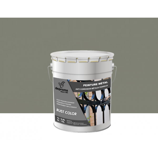 RUST COLOR : Peinture métal anticorrosion -...