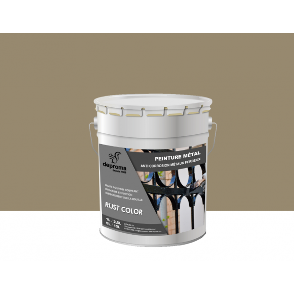RUST COLOR : Peinture métal anticorrosion -...