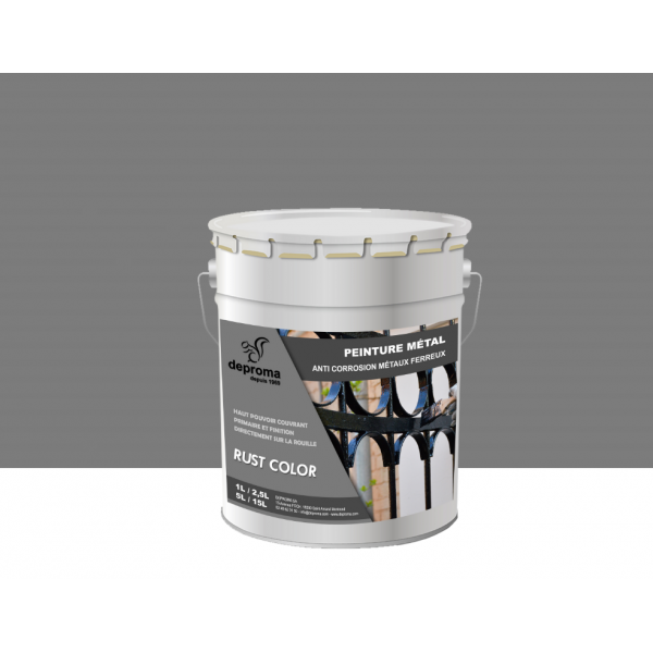 RUST COLOR : Peinture métal anticorrosion -...